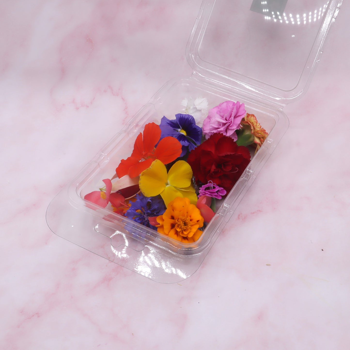 Bloemenmix, eetbare bloemen. viool, korenbloem goudsbloem. Floral Delight