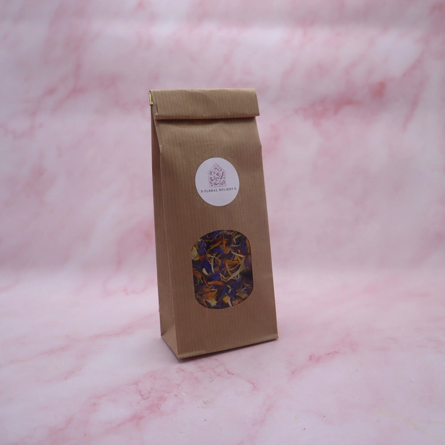 Gedroogde Floral Confetti splash. Sprinkle. Dried edible flowers