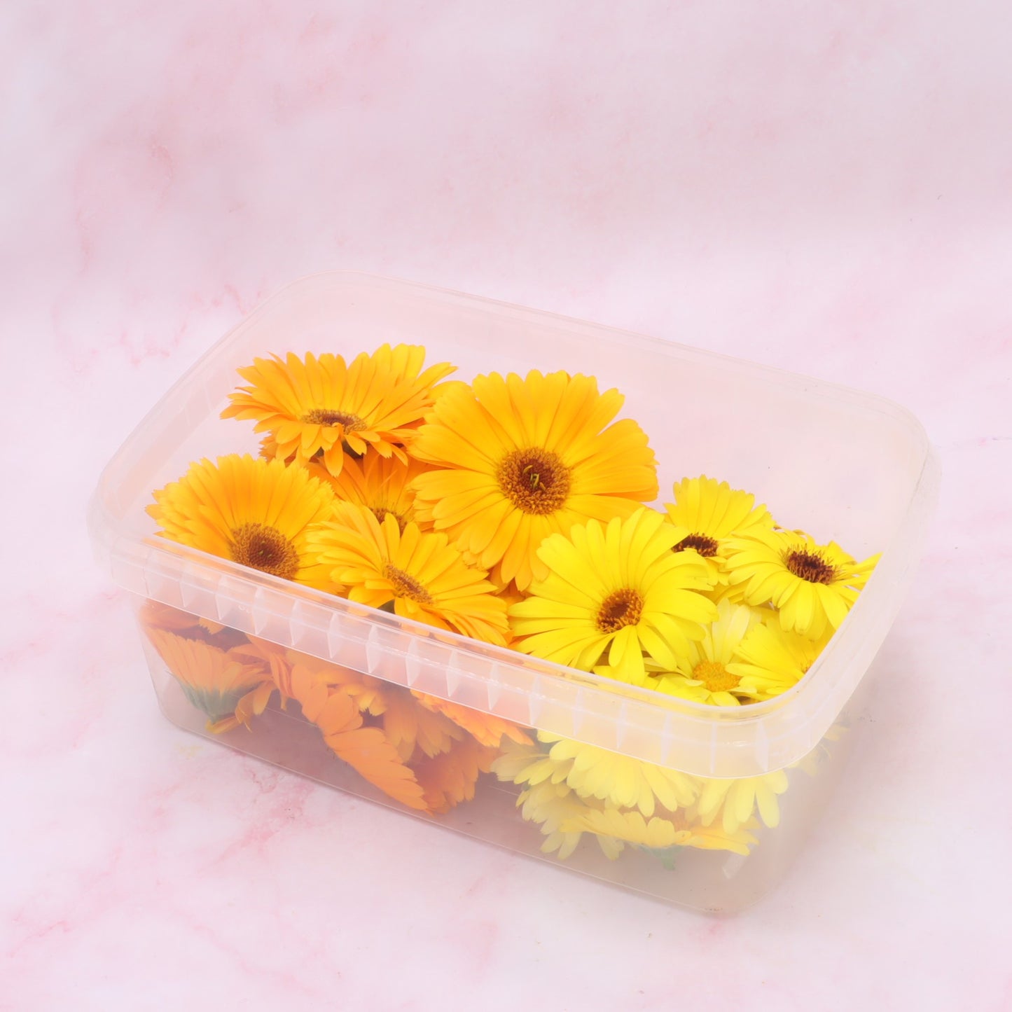 Grootverpakking goudsbloem gele en oranje eetbare bloemen Floral Delight
